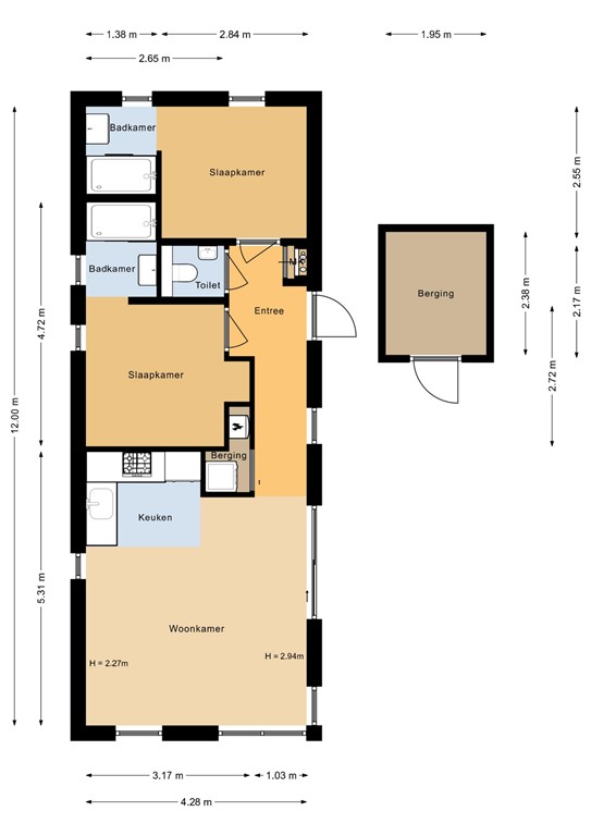 mediumsize floorplan